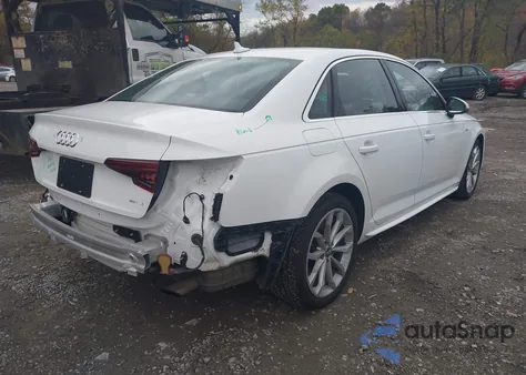 2019 Audi A4 45 Premium из США, поврежденный, VIN WAUENAF44KN019595